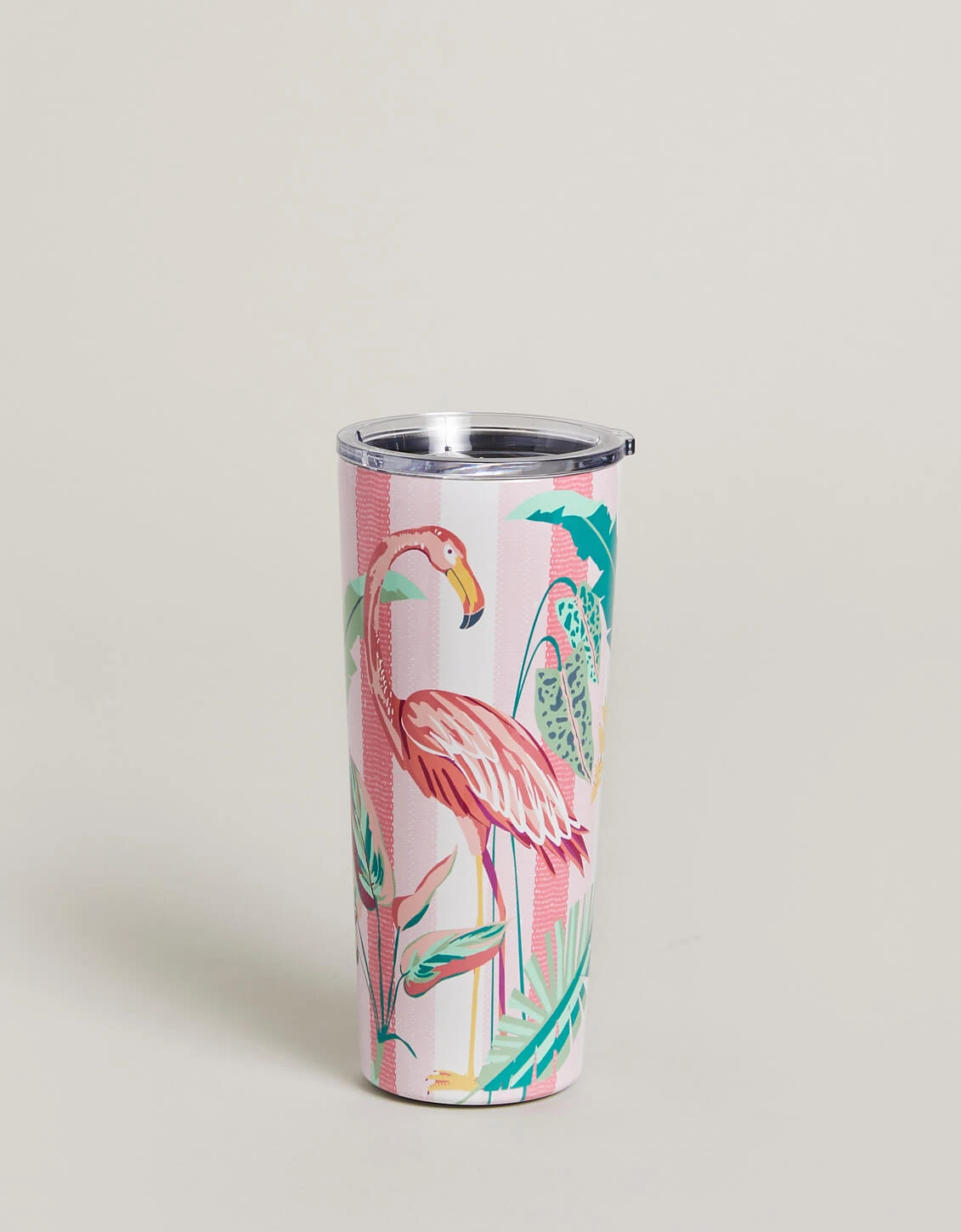 Stainless Steel Tumbler 22 Oz. Tropic Flamingo 1 Stainless Steel Tumbler 22 Oz. Tropic Flamingo
