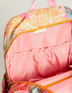 Out & About Tech Backpack Queenie Tropical Floral Pink -Spartina Store 381886c