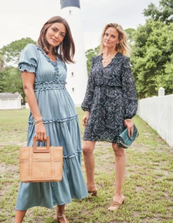 Aisley Dress 1859 Lighthouse Folklore -Spartina Store 382364r