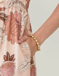 Meghan Midi Dress 1859 Lighthouse Floral Stitch -Spartina Store 382968e