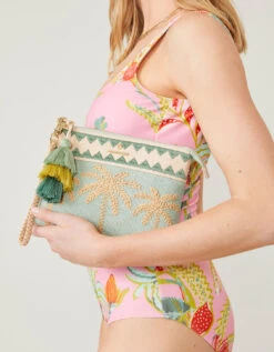 Cover X Spartina Tank Swimsuit Pink -Spartina Store 383774d