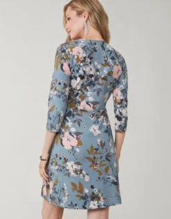 Alisa Wrap Dress Maritime Forest Wildflowers Mist 7 Alisa Wrap Dress Maritime Forest Wildflowers Mist -Spartina Store 384153b