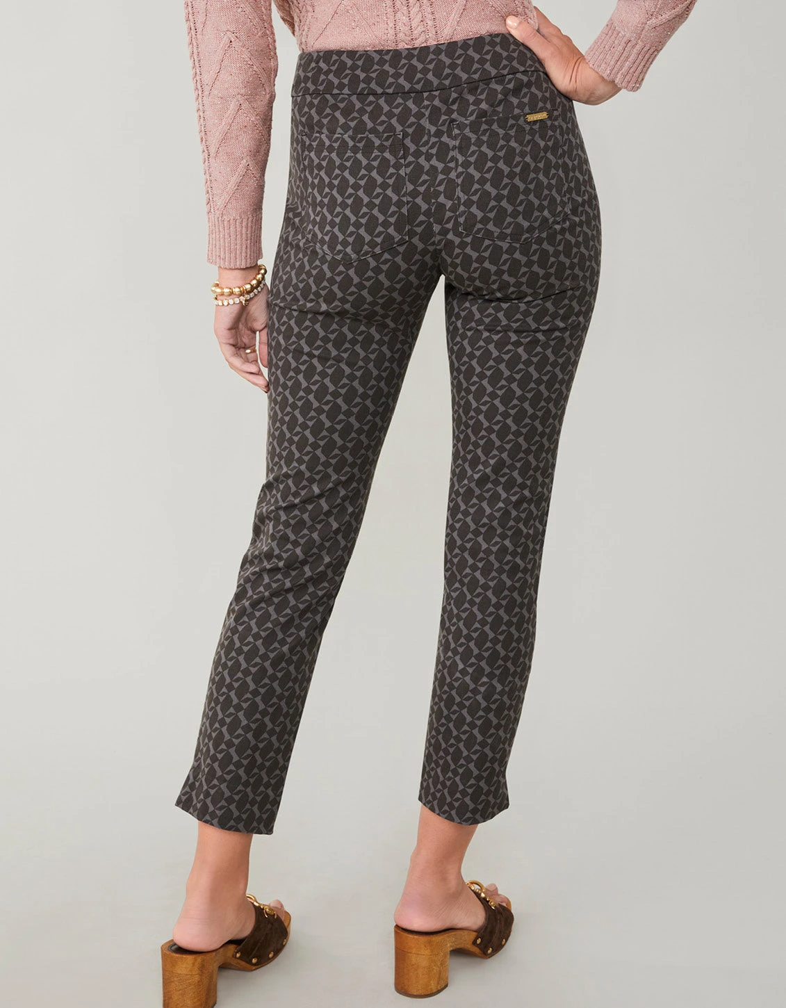 Maren Pull-On Pant Maritime Forest Geo 2 Maren Pull-On Pant Maritime Forest Geo - Image 2