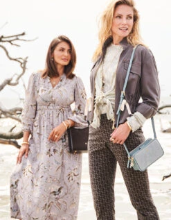 Maren Pull-On Pant Maritime Forest Geo 9 Maren Pull-On Pant Maritime Forest Geo -Spartina Store 384634m