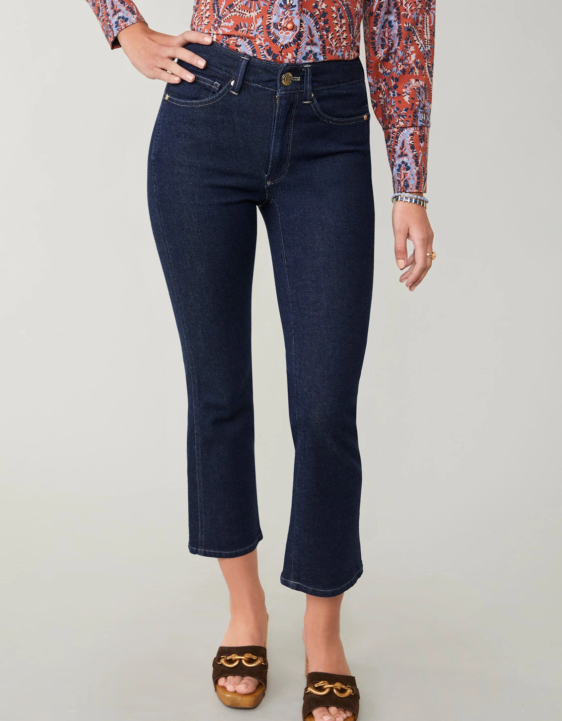 Rowen Kick Flare Jean Casa Bay Rinse Wash 1 Rowen Kick Flare Jean Casa Bay Rinse Wash