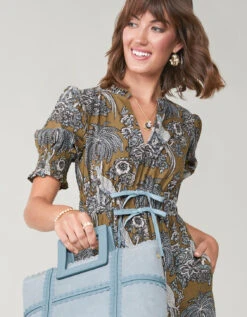 Tatum Midi Dress Maritime Forest Palms 11 Tatum Midi Dress Maritime Forest Palms -Spartina Store 385204e