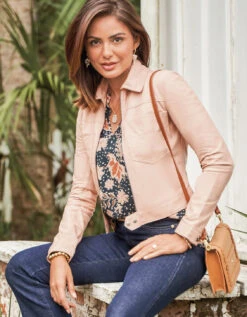 Hayden Jacket Petal 14 Hayden Jacket Petal -Spartina Store 385327r