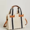 Charlie Crossbody Mini Tote Oatmeal
