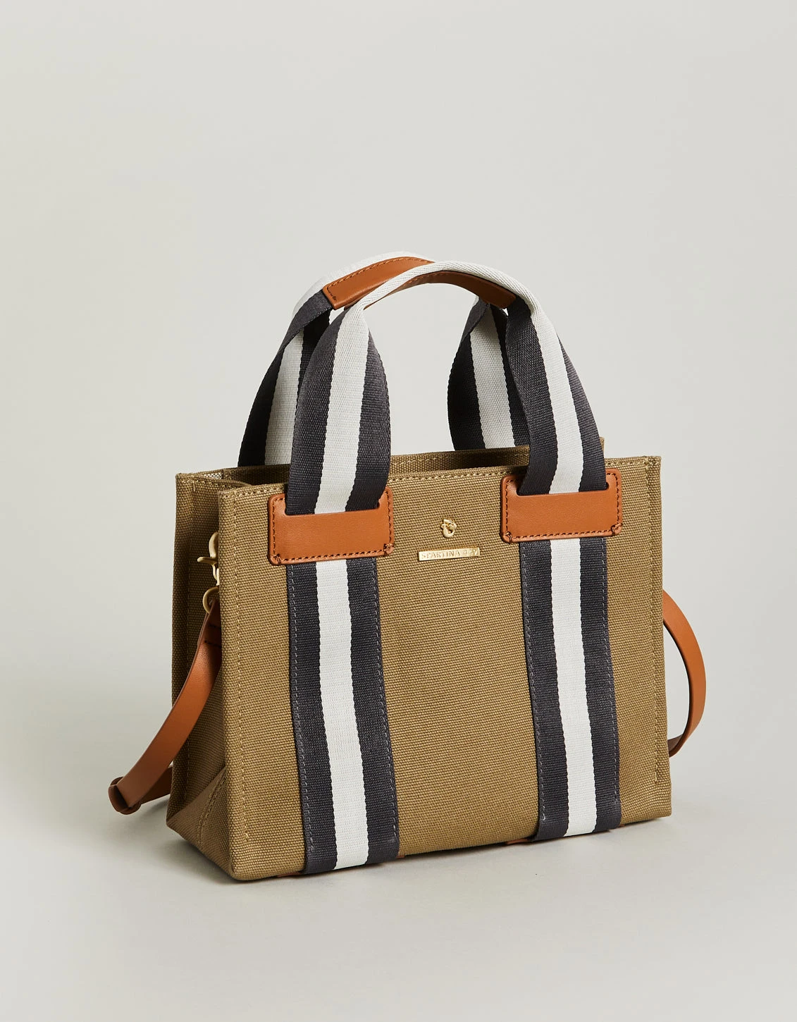 Charlie Crossbody Mini Tote Olive 1 Charlie Crossbody Mini Tote Olive