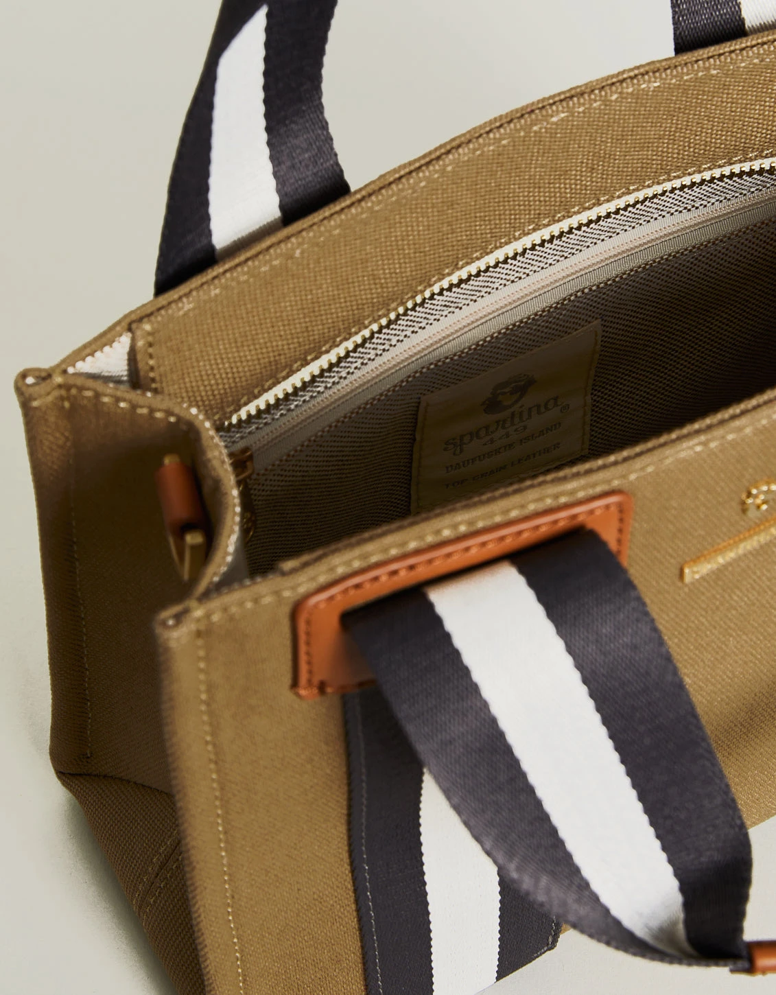 Charlie Crossbody Mini Tote Olive 3 Charlie Crossbody Mini Tote Olive - Image 3