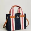 Charlie Crossbody Mini Tote Navy