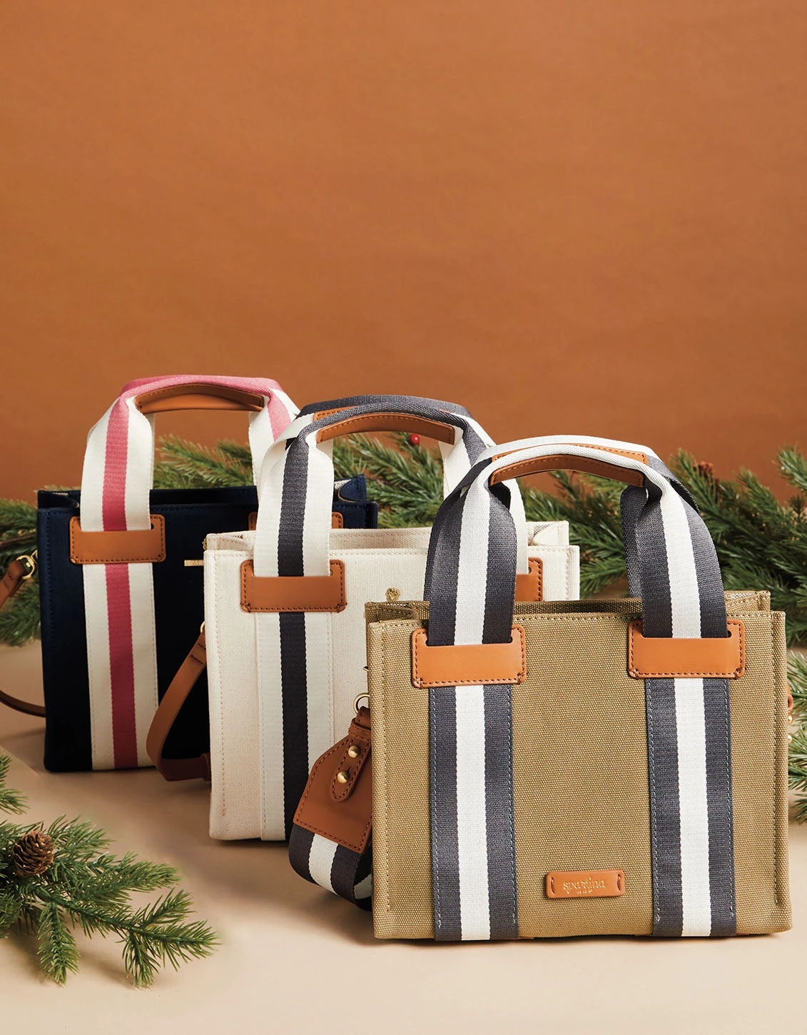 Charlie Crossbody Mini Tote Olive 4 Charlie Crossbody Mini Tote Olive - Image 4