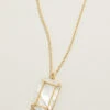 Orla Window Necklace 18"