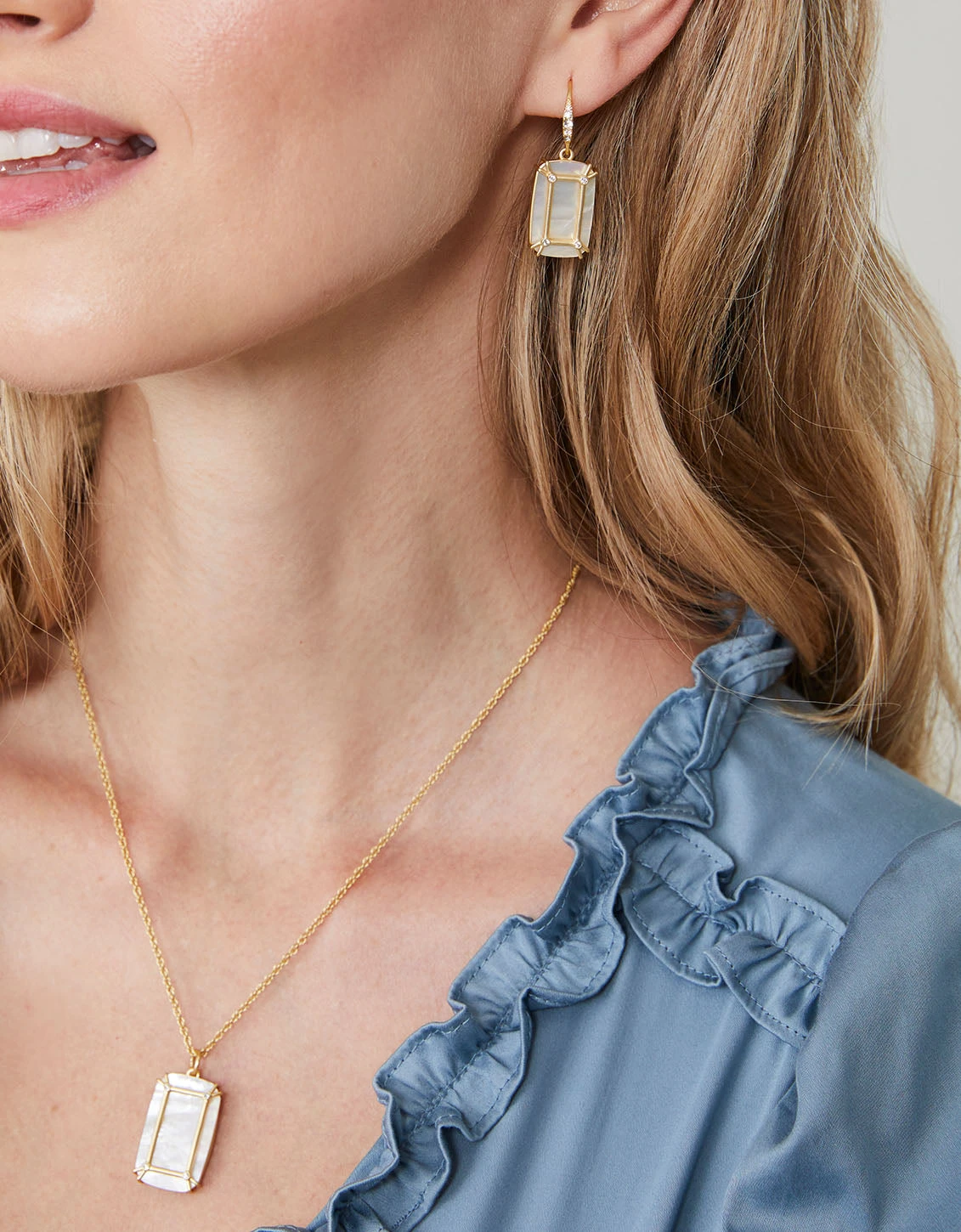 Orla Window Necklace 18" 4 Orla Window Necklace 18" - Image 4