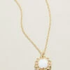 Opaline Halo Necklace 18"