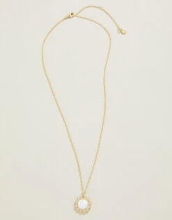 Opaline Halo Necklace 18" -Spartina Store 386188b