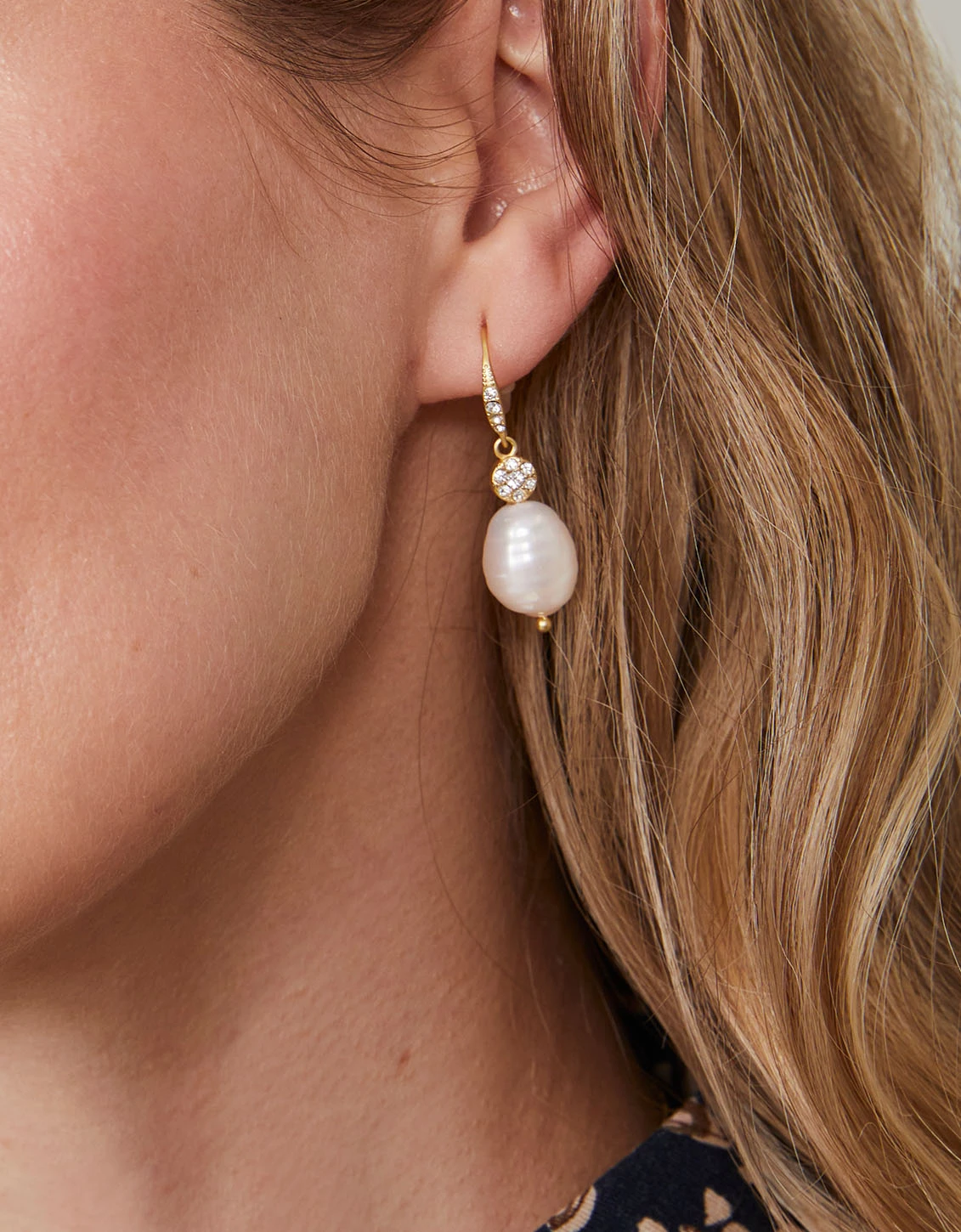 Sparkling Bauble Drop Earrings 2 Sparkling Bauble Drop Earrings - Image 2