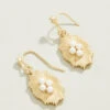 Shine Medallion Earrings