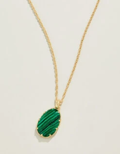 Coralie Necklace 36" Green Malachite -Spartina Store 386515 1feb92b2 aebe 423b b501 466156f17af6