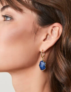 Coralie Earrings Blue 8 Coralie Earrings Blue -Spartina Store 386607b