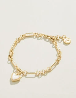 Full Heart Bracelet Mother-of-Pearl