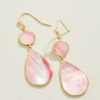 Batina Earrings Pink Mother-of-Pearl