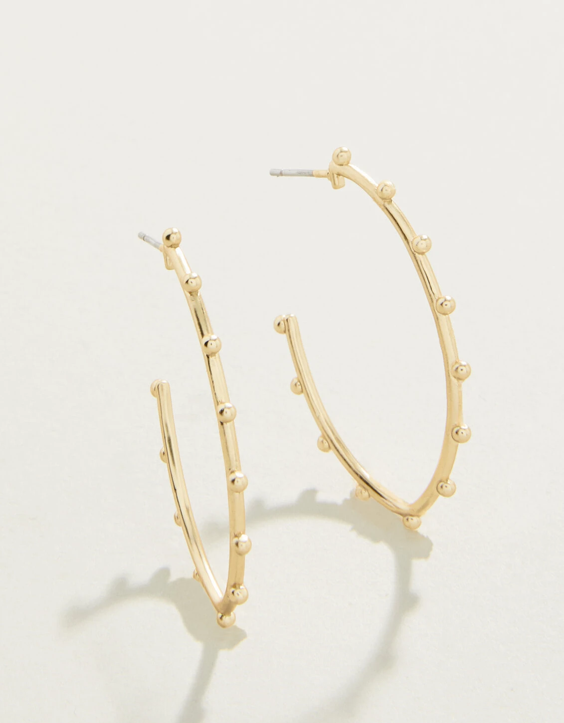 Bobbi Hoop Earrings Gold 3 Bobbi Hoop Earrings Gold - Image 3