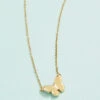 Butterfly Necklace Butterfly 16"
