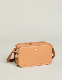 Rowan Crossbody Pecan/Almond