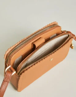 Rowan Crossbody Pecan/Almond 5 Rowan Crossbody Pecan/Almond -Spartina Store 387635c