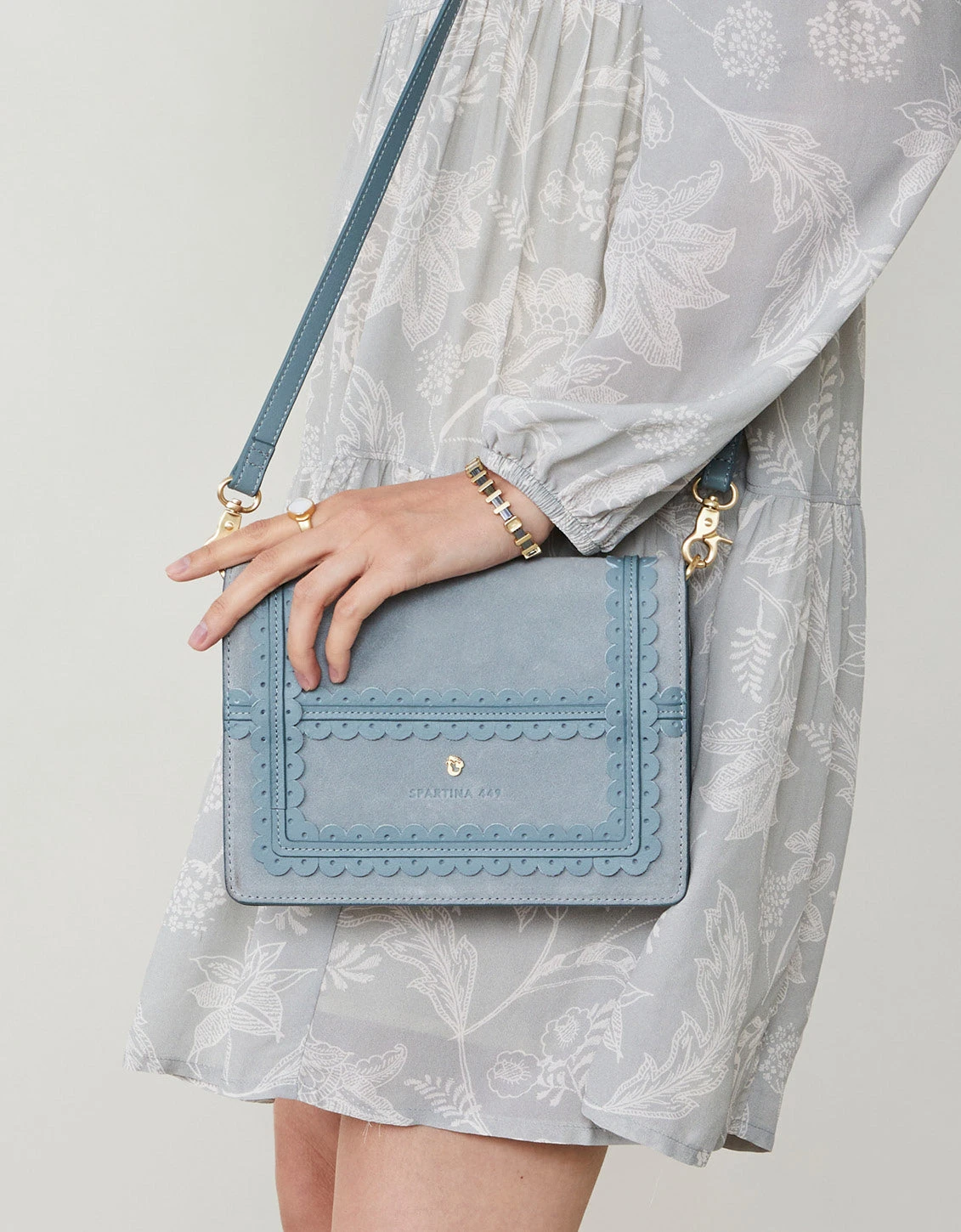 Siren Clutch Crossbody Slate 2 Siren Clutch Crossbody Slate - Image 2