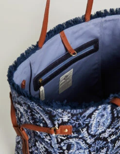 Jetsetter Tote Marsh Boardwalk Paisley -Spartina Store 387734c