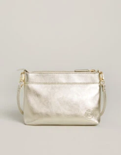 Siren Mya Convertible Crossbody Wristlet Matte Gold -Spartina Store 387918b