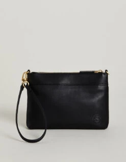 Siren Mya Convertible Crossbody Wristlet Black -Spartina Store 388175b