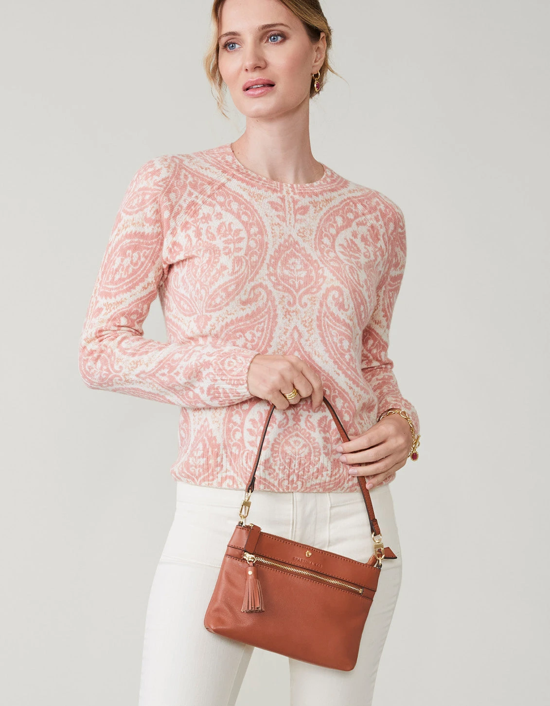 Siren Mya Convertible Crossbody Wristlet Saddle Brown 7 Siren Mya Convertible Crossbody Wristlet Saddle Brown - Image 7