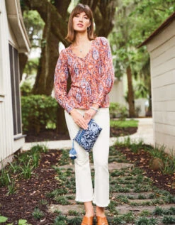 Maci Wristlet Marsh Boardwalk Paisley 9 Maci Wristlet Marsh Boardwalk Paisley -Spartina Store 388274m