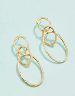 Okatie Earrings Crystal