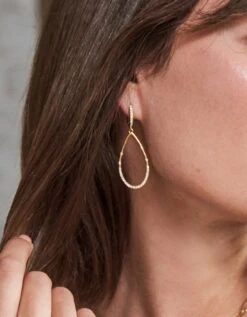 Carteret Earrings Crystal -Spartina Store 388502m