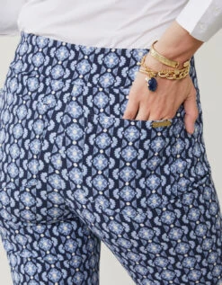 Maren Kick Flare Pant Marsh Boardwalk Ikat Geo -Spartina Store 389028e