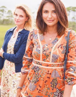 Nicolette Midi Dress Marsh Boardwalk Tree Of Life Tomato 12 Nicolette Midi Dress Marsh Boardwalk Tree Of Life Tomato -Spartina Store 389202o