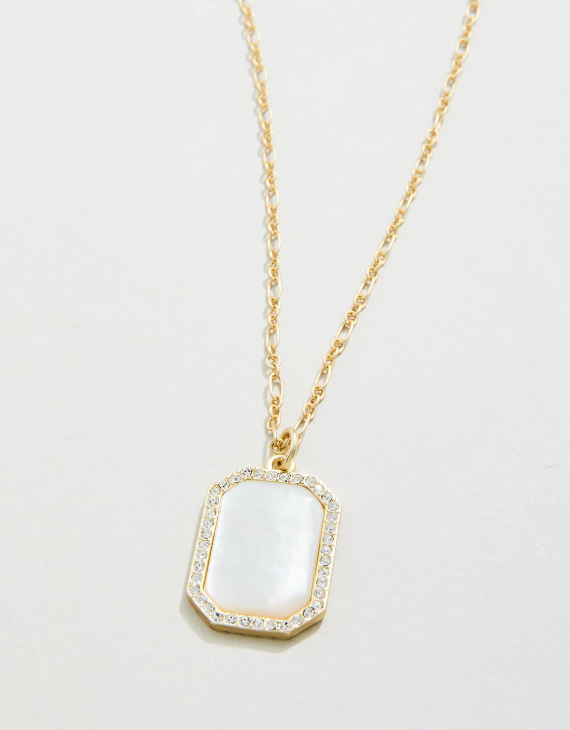 Bascom Necklace 18" Mother-of-Pearl 1 Bascom Necklace 18" Mother-of-Pearl