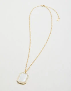 Bascom Necklace 18" Mother-of-Pearl 6 Bascom Necklace 18" Mother-of-Pearl -Spartina Store 392541b