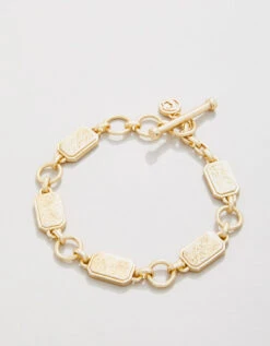 Bascom Toggle Bracelet Gold