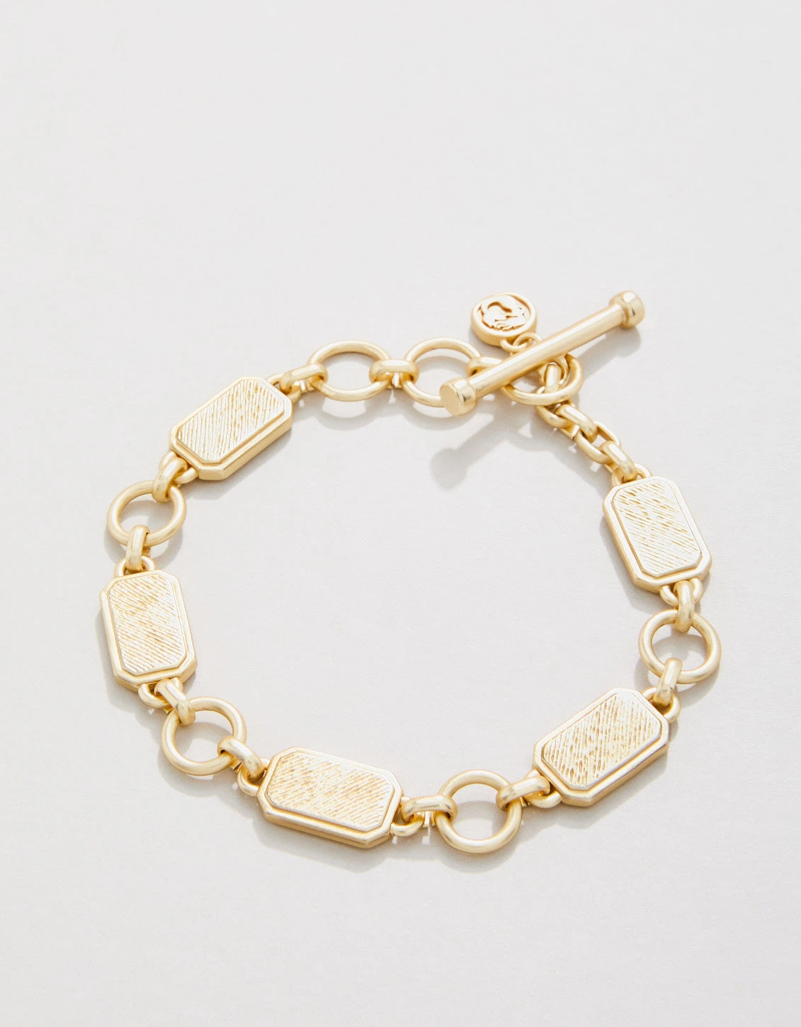 Bascom Toggle Bracelet Gold 1 Bascom Toggle Bracelet Gold