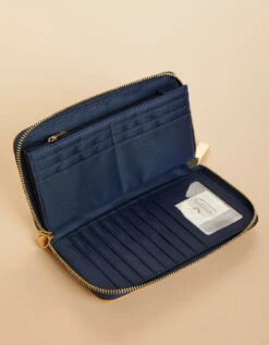 449 Wallet Kalalanta Plaid Navy -Spartina Store 392862c