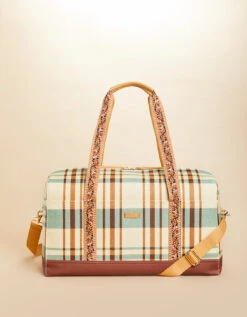 Duffle Kalalanta Plaid Cream