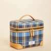 Train Case Kalalanta Plaid Navy