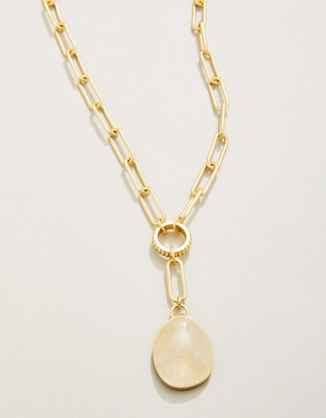 Glen Falls Necklace 17" Frosty Grey 1 Glen Falls Necklace 17" Frosty Grey