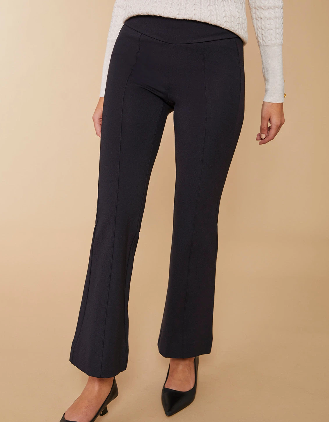 Brooke Ponte Trouser Deep Black 1 Brooke Ponte Trouser Deep Black