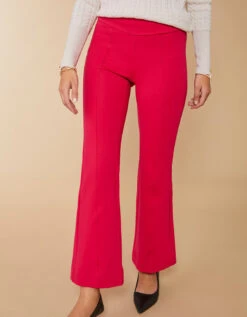Brooke Ponte Trouser Deep Magenta